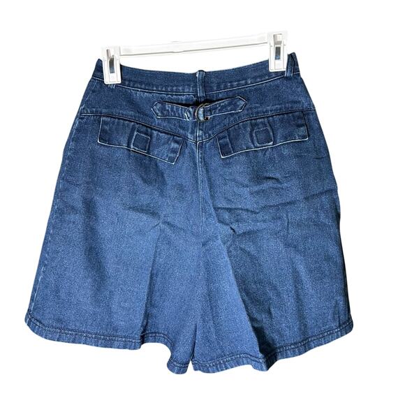 Vintage 90s SEARS Womens jean shorts sz 13/14 - Picture 2 of 4